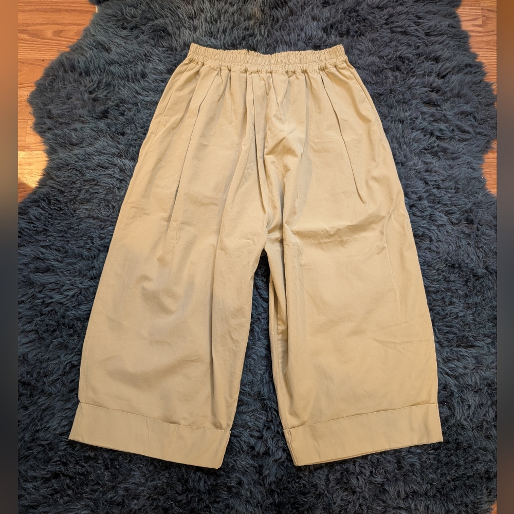 Toogood The Baker Trouser in sand / beige, sz XS